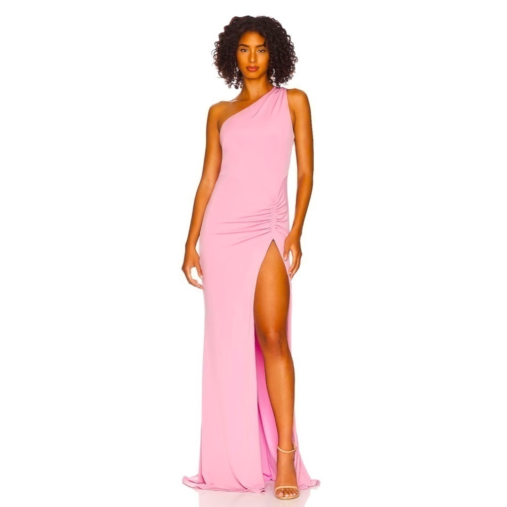 NWOT KATIE MAY Raising The Bar Gownpink Dress Pinky Mauve L